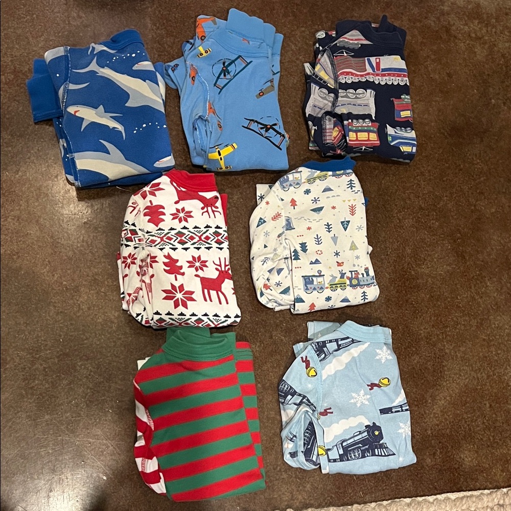 Hanna Andersson Kids Pajama Set Lot - Size 110 (5)